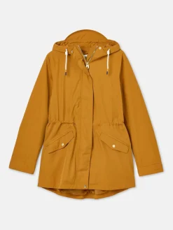Portwell Dark Yellow Waterproof Raincoat With Hood<Joules Outlet