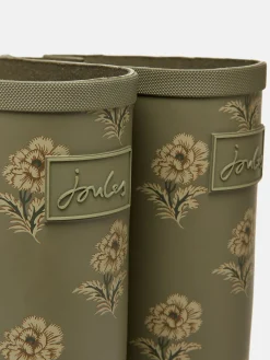 Printed Green Floral Adjustable Tall Wellies<Joules Online
