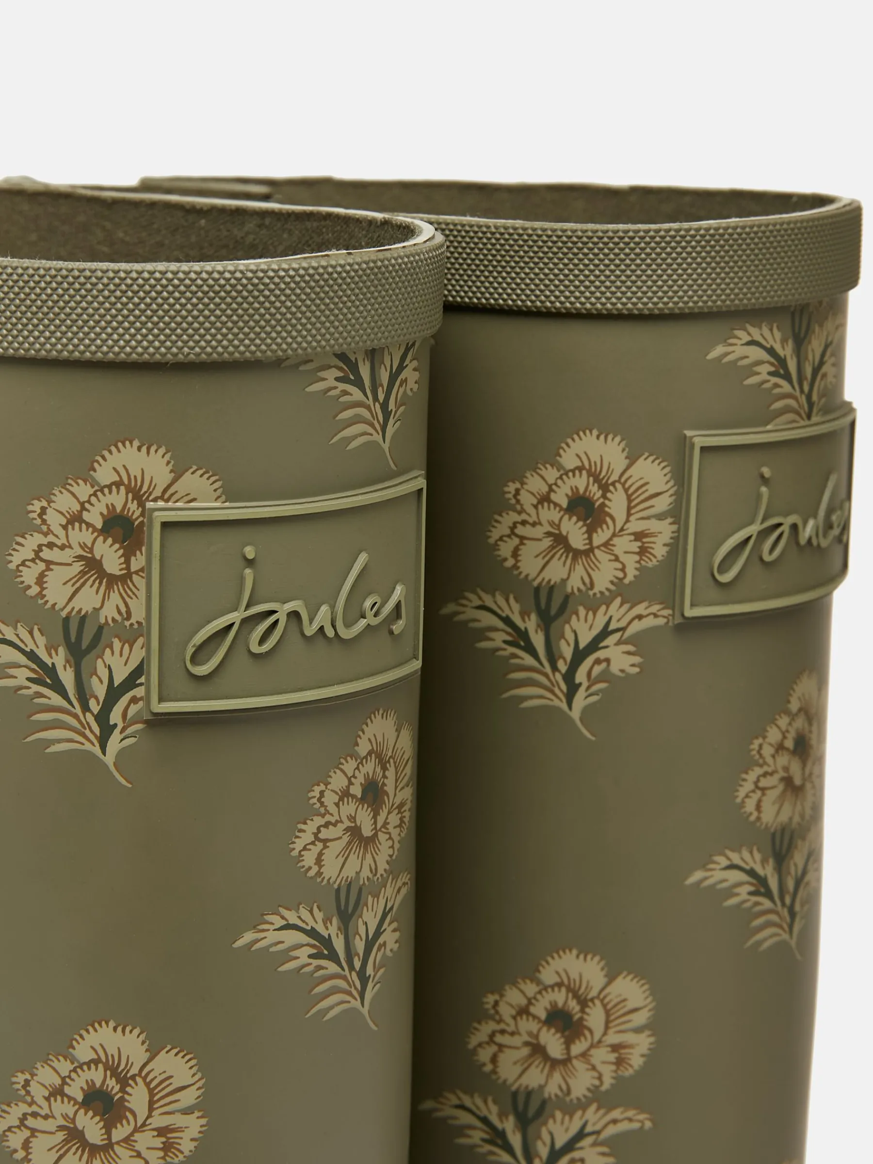 Printed Green Floral Adjustable Tall Wellies<Joules Online