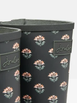Printed Grey Floral Adjustable Tall Wellies<Joules Sale