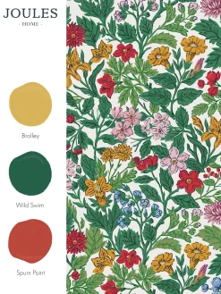 Arts & Crafts Floral 10M Wallpaper<Joules Hot