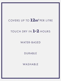 Reed White Natural Multi Surface Matt Emulsion<Joules Hot