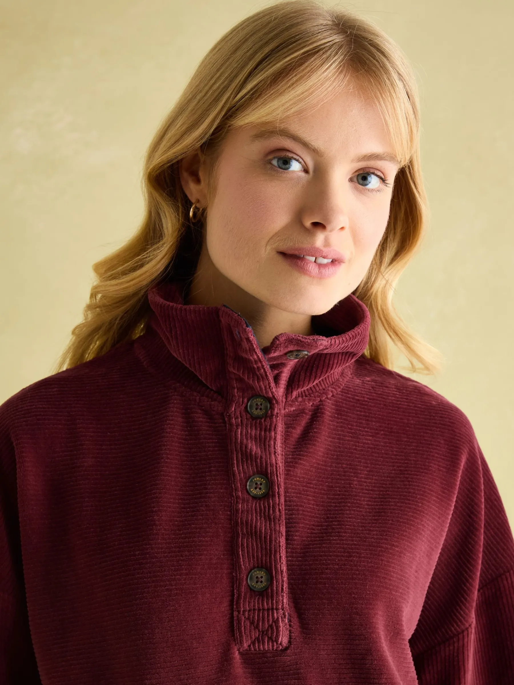 Renee Corduroy Sweatshirt<Joules Best
