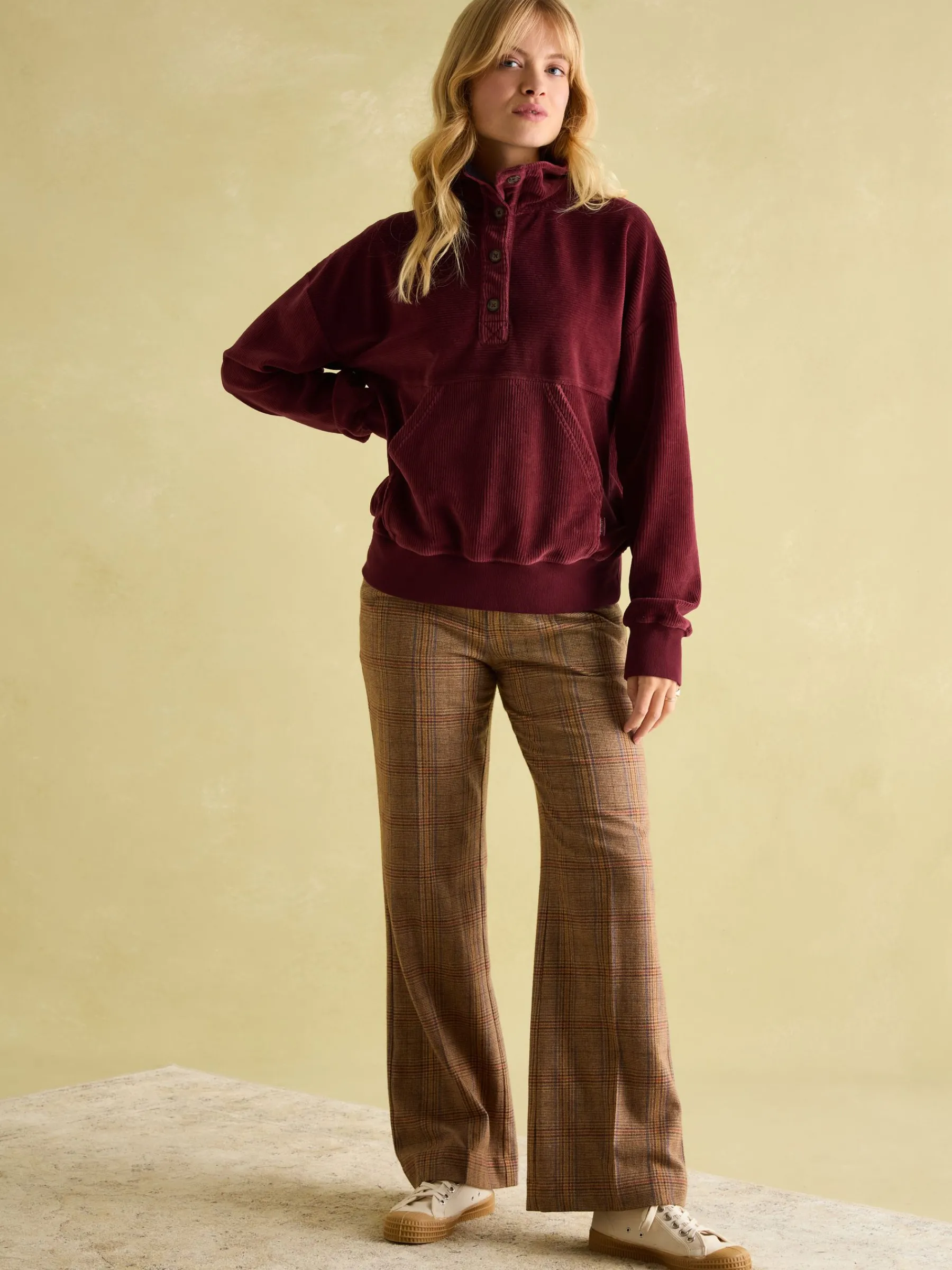 Renee Corduroy Sweatshirt<Joules Best