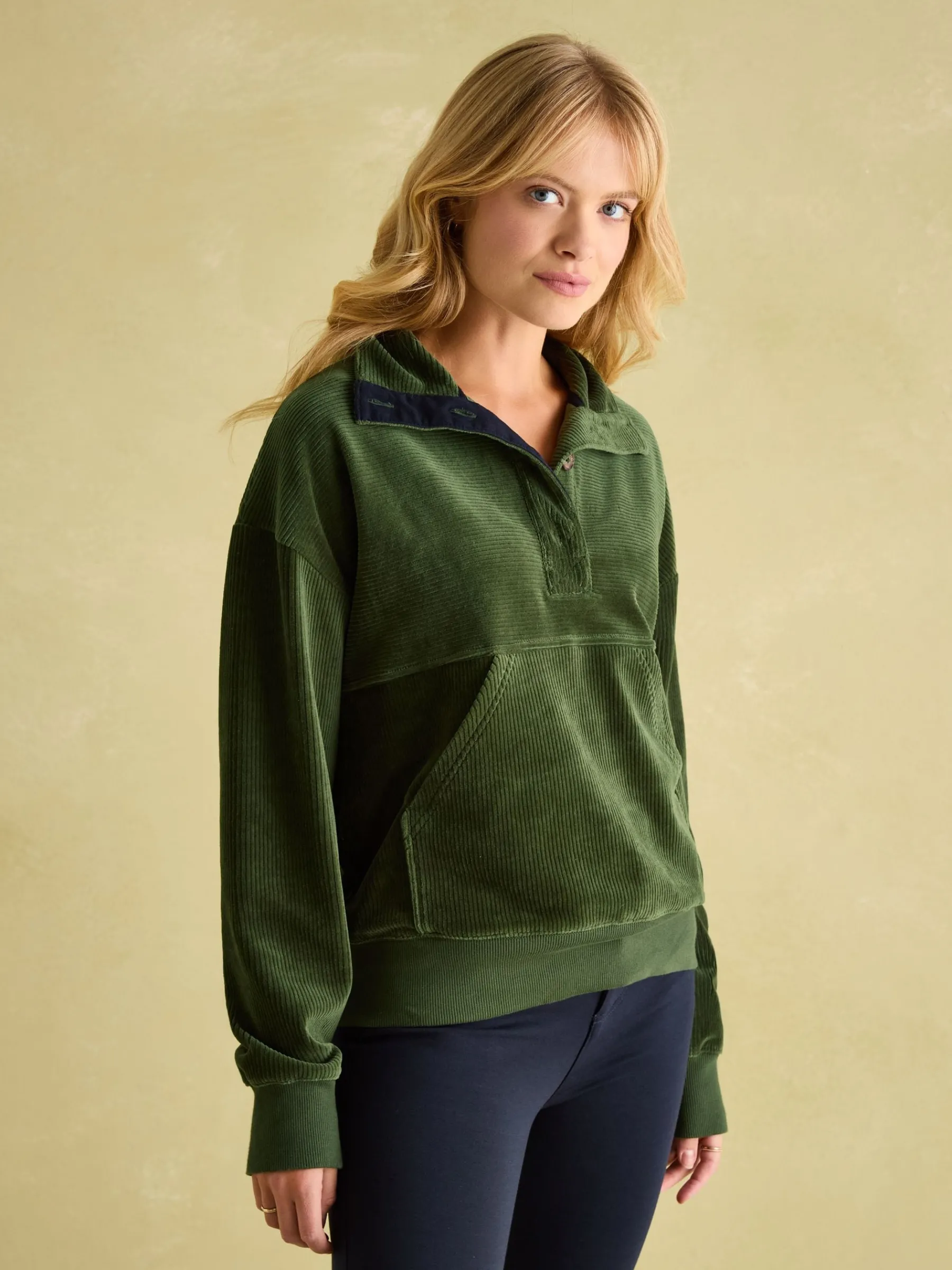 Renee Corduroy Sweatshirt<Joules New
