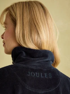 Renee Navy Blue Corduroy Sweatshirt<Joules