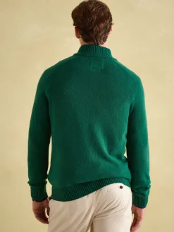 Richmond Lambswool Quarter Zip Knitted Jumper<Joules Outlet