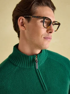 Richmond Lambswool Quarter Zip Knitted Jumper<Joules Outlet