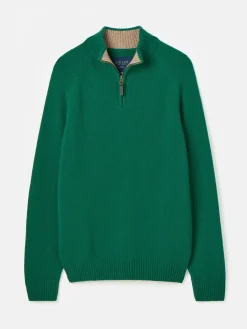 Richmond Lambswool Quarter Zip Knitted Jumper<Joules Outlet