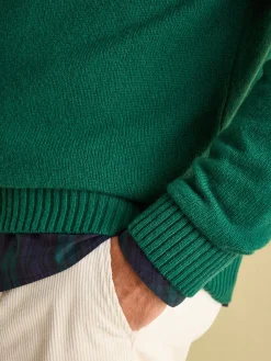 Richmond Lambswool Quarter Zip Knitted Jumper<Joules Outlet