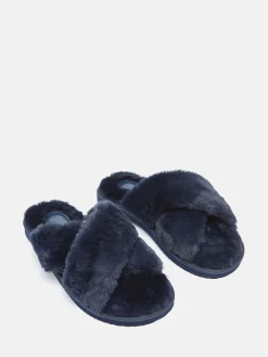 Romilly Faux Fur Slippers<Joules Outlet