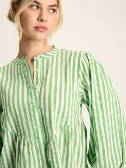 Rowan Gathered Sleeve Blouse<Joules Online