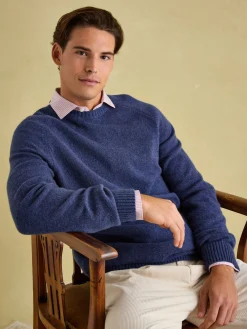 Rowley Lambswool Crew Neck Jumper<Joules Outlet
