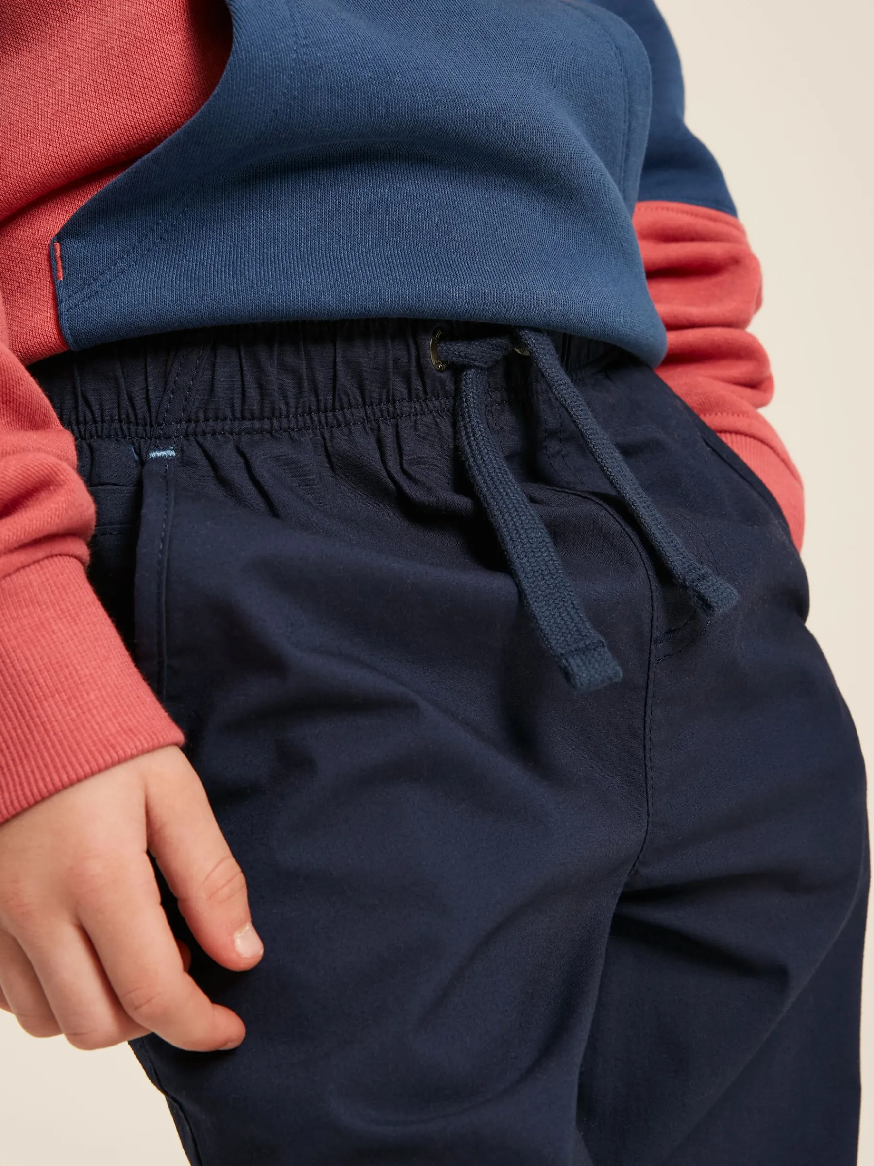 Samson Navy Blue Chino Trousers<Joules New