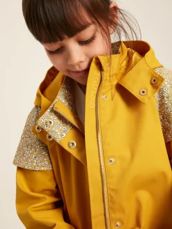Seacombe Waterproof Hooded Raincoat with Cape<Joules New