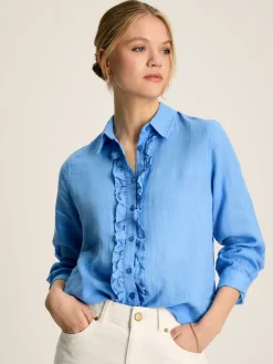 Selene 100% Linen Shirt<Joules Outlet
