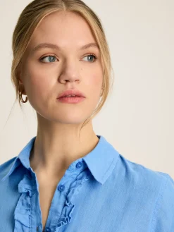 Selene 100% Linen Shirt<Joules Outlet