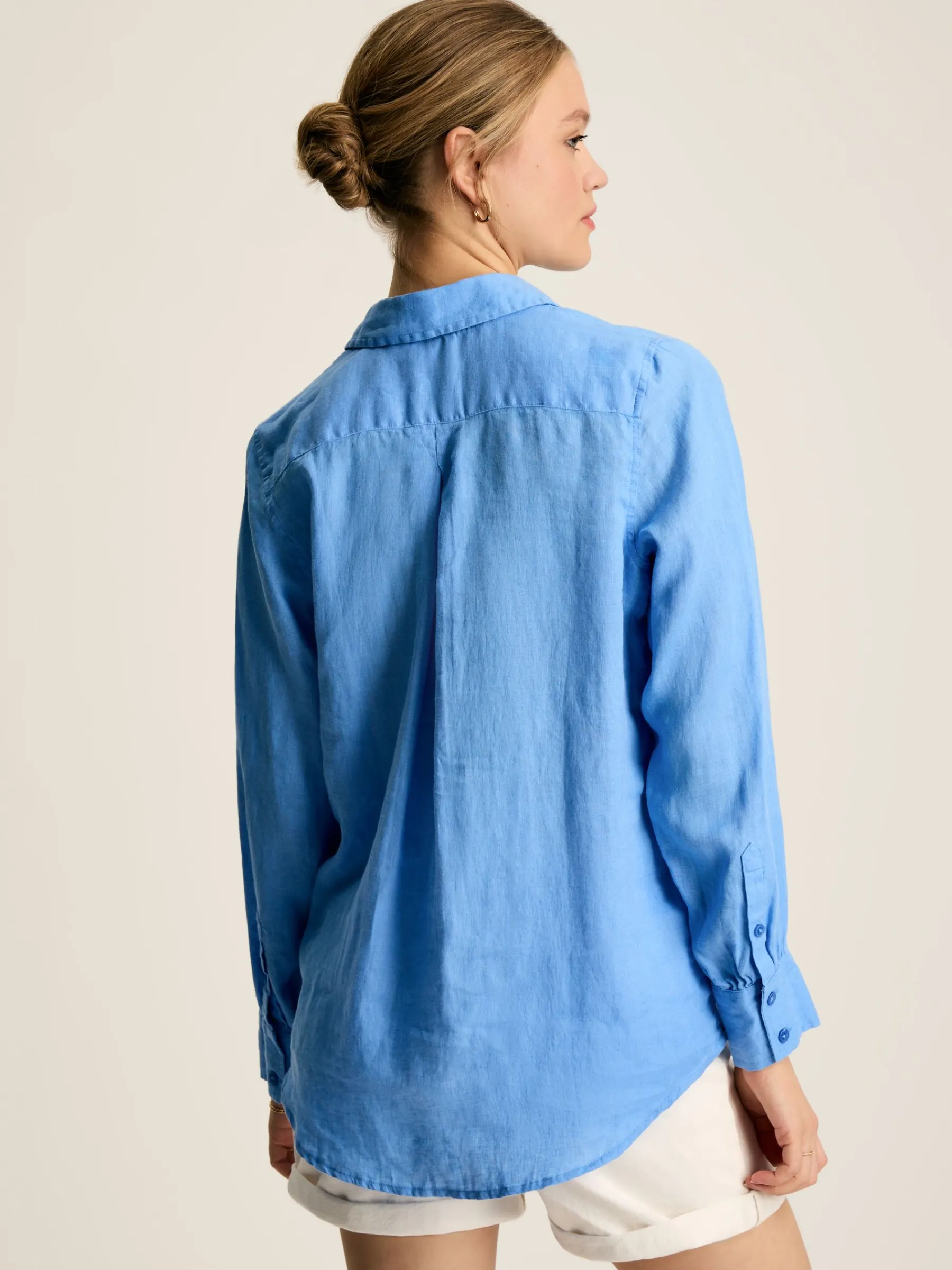 Selene 100% Linen Shirt<Joules Outlet
