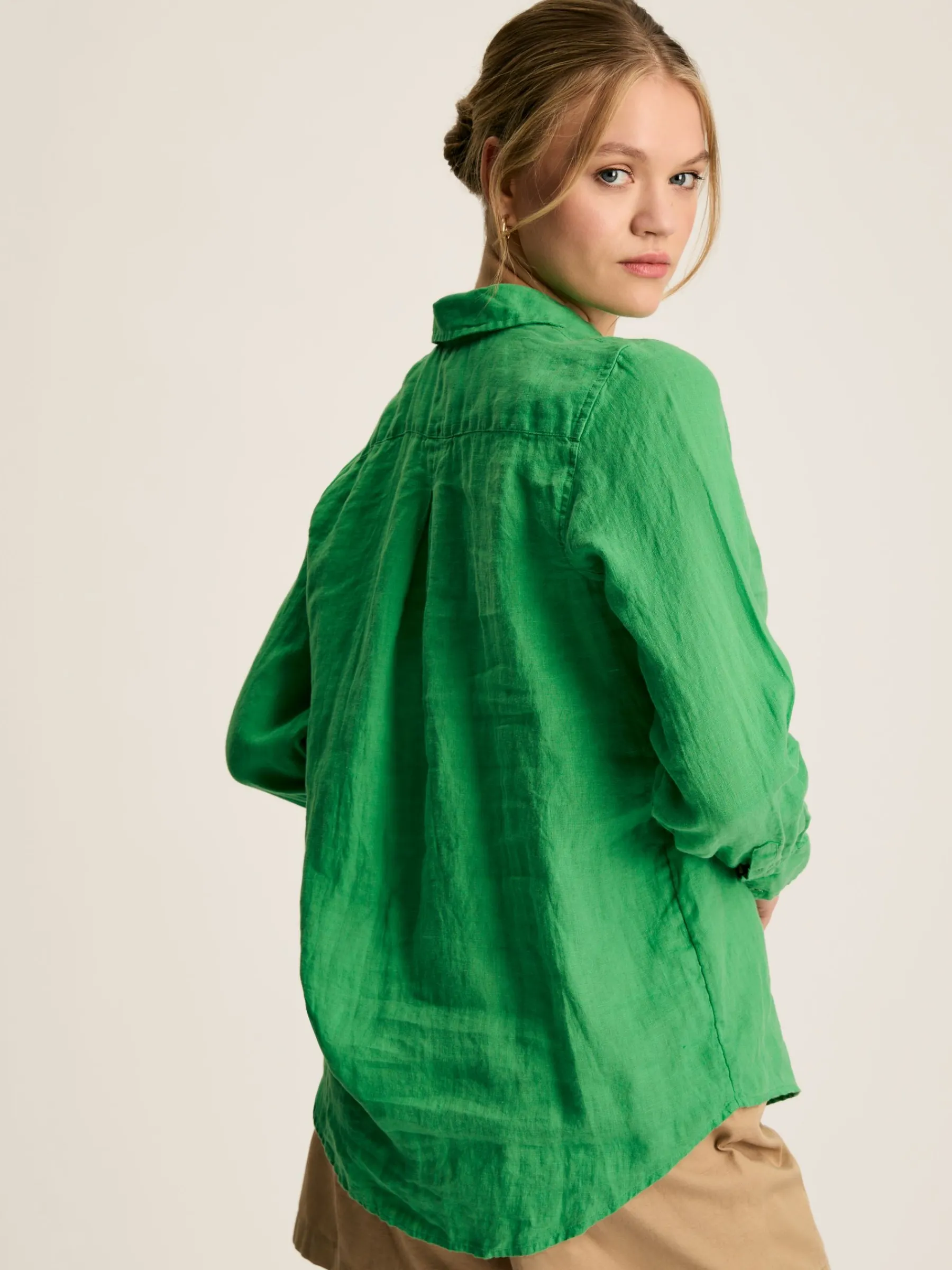 Selene 100% Linen Shirt<Joules New