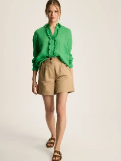 Selene 100% Linen Shirt<Joules New