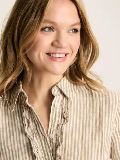 Selene 100% Linen Shirt<Joules Sale