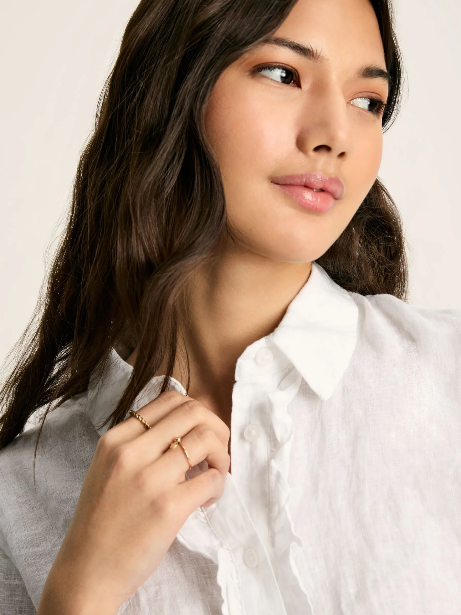 Selene 100% Linen Shirt<Joules Clearance