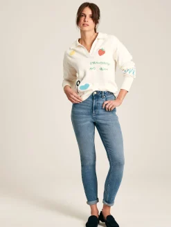 Set Match Jumper with Tennis Embroidery<Joules Discount