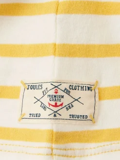 Skye Yellow Striped Jersey T-Shirt Dress<Joules Online
