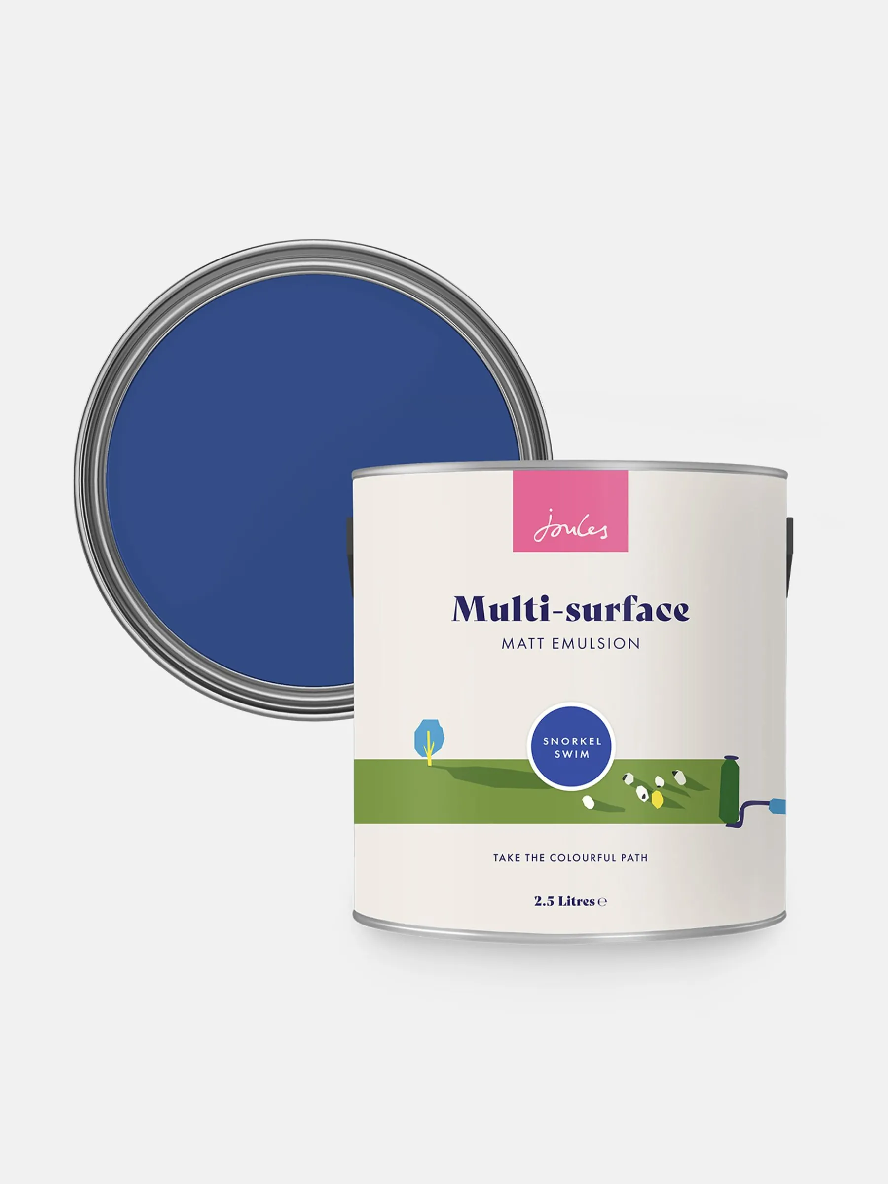 Snorkel Swim Blue Surface Matt Emulsion<Joules Sale