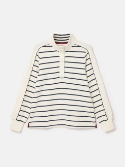 Southwold Button Down Striped Sweatshirt<Joules Clearance