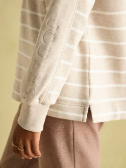 Southwold Button Down Striped Sweatshirt<Joules New
