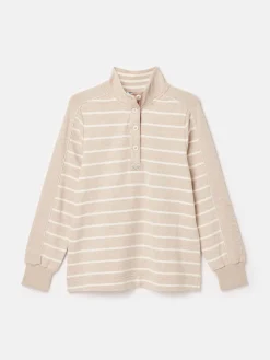 Southwold Button Down Striped Sweatshirt<Joules New