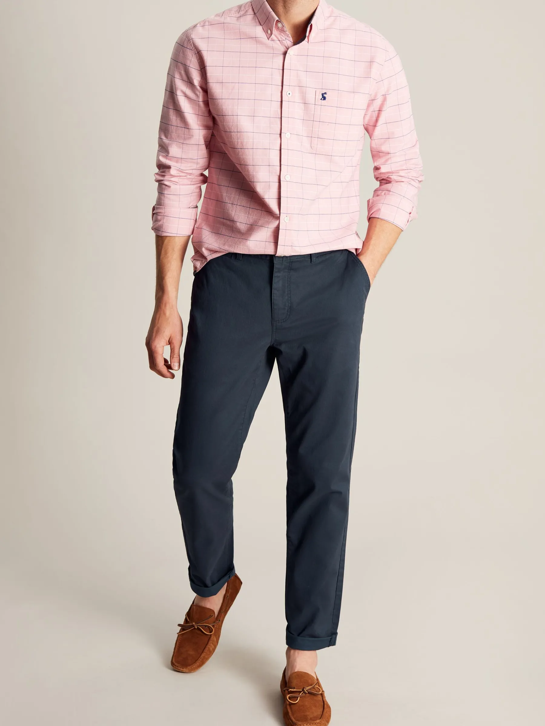 Stamford Navy Blue Slim Fit Chinos<Joules Clearance