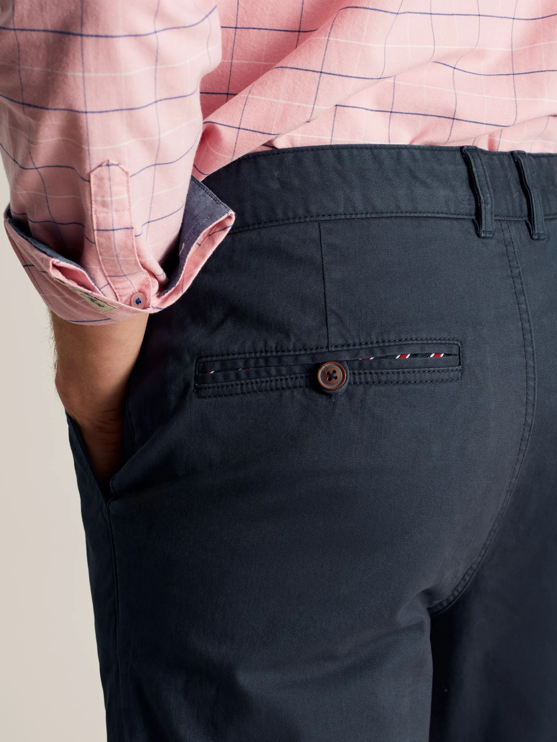 Stamford Navy Blue Slim Fit Chinos<Joules Clearance