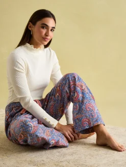 Stella Cotton Pyjama Bottoms<Joules Clearance