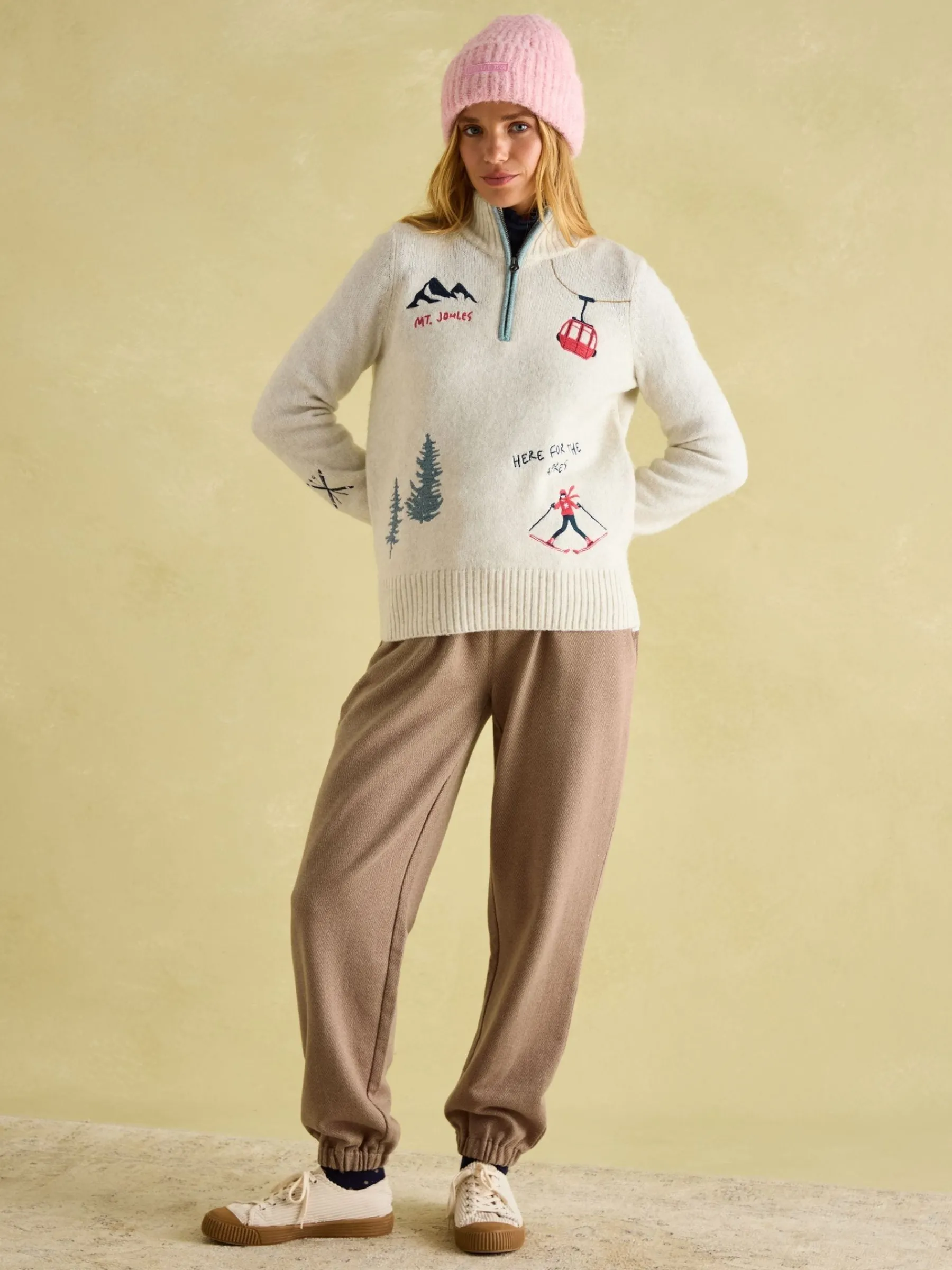 Summit Quarter Zip Ski Jumper<Joules Clearance