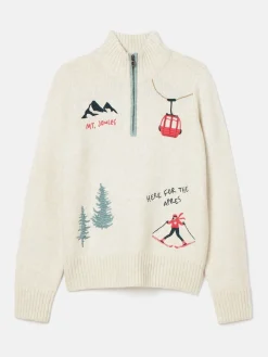 Summit Quarter Zip Ski Jumper<Joules Clearance