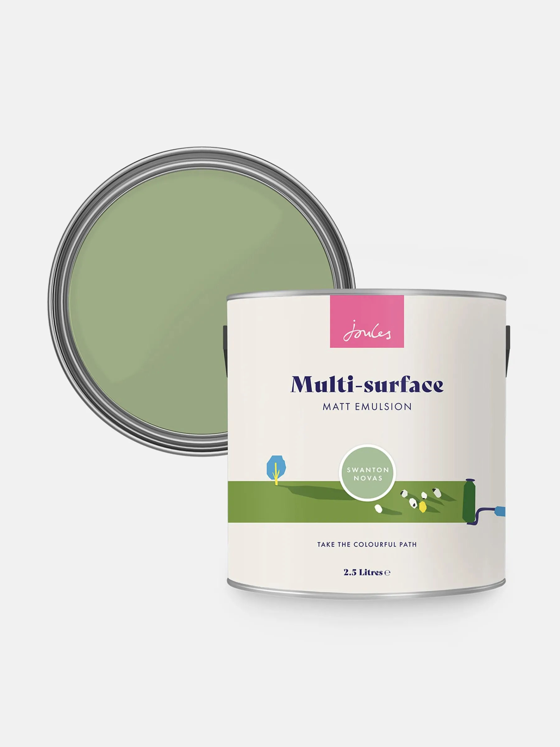 Swanton Novas Green Multi Surface Matt Emulsion<Joules Discount