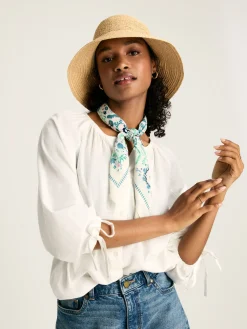 Sylvie Tie Cuff Blouse<Joules New