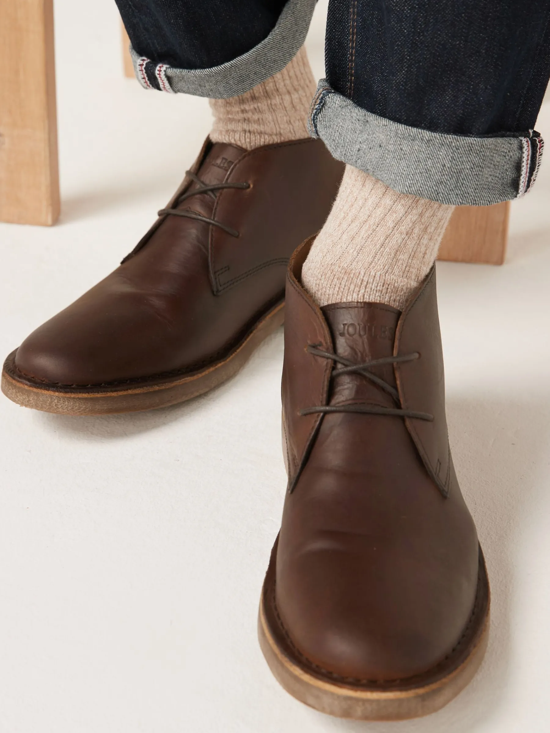 Tan Brown Desert Boots<Joules Sale