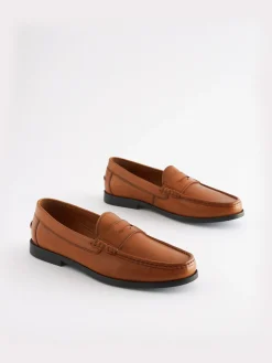 Tan Brown Penny Loafers<Joules Best