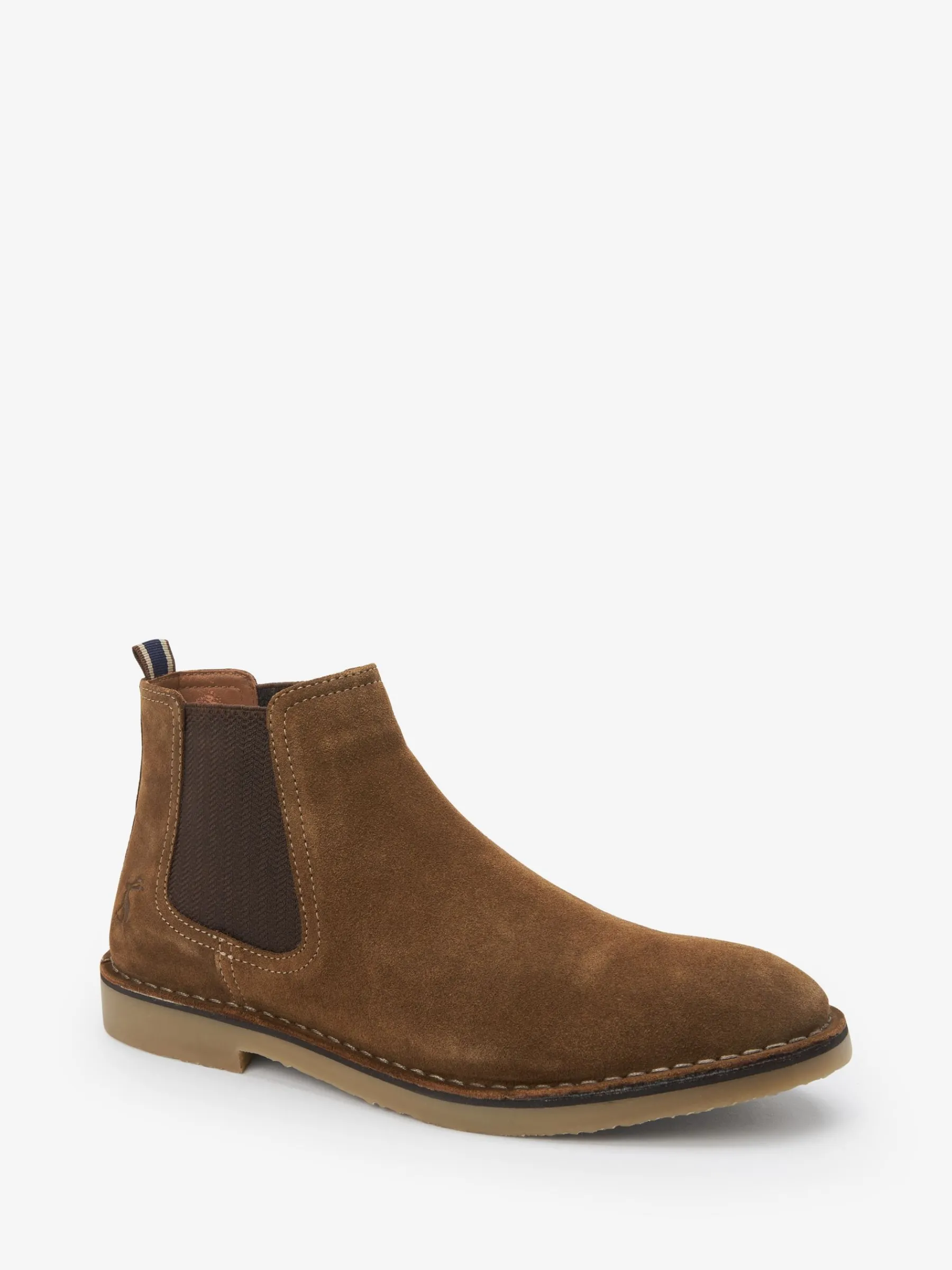 Tan Brown Suede Chelsea Boots<Joules Online