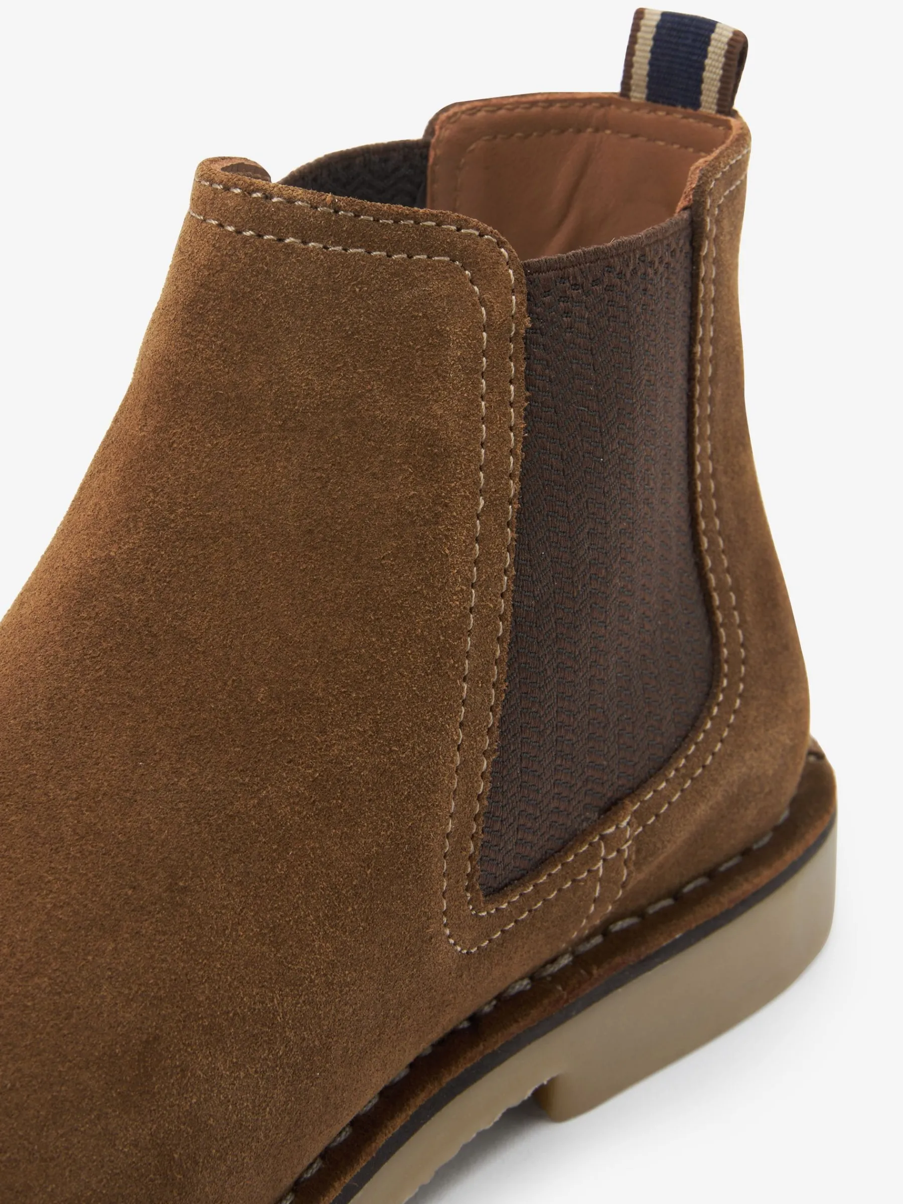 Tan Brown Suede Chelsea Boots<Joules Online
