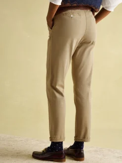 Tan Stone Slim Fit Chino Trousers<Joules