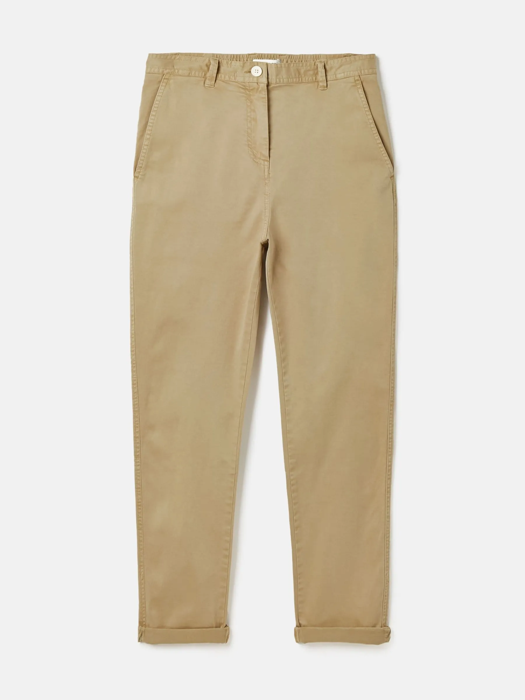 Tan Stone Slim Fit Chino Trousers<Joules