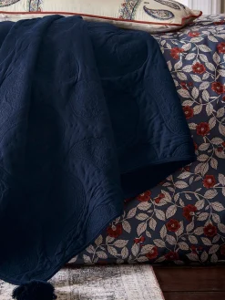 Tapestry 100% Cotton Throw<Joules Hot
