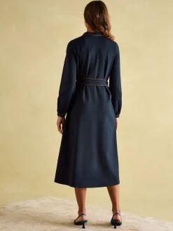Thea Ponte Long Sleeve Dress<Joules Outlet