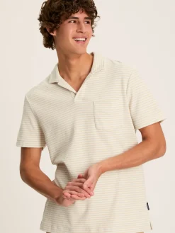 Towelling Striped Polo Shirt<Joules Discount