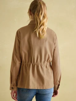 Twyford Tan Brown Safari Jacket<Joules Outlet