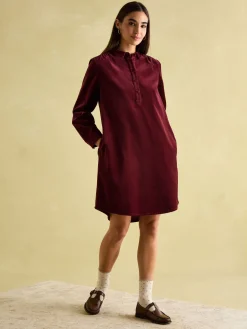 Velvet Marlowe Nehru Collar Shirt Dress<Joules Outlet